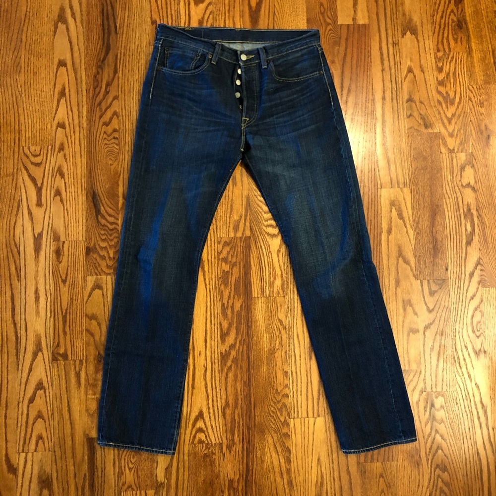 Mens Levi 501 Jeans 31 x 32